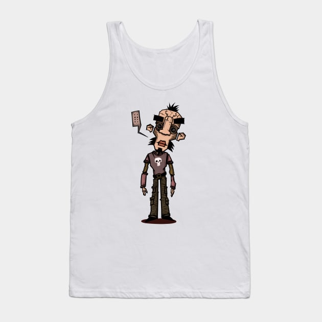 Big head men Tank Top by manuvila